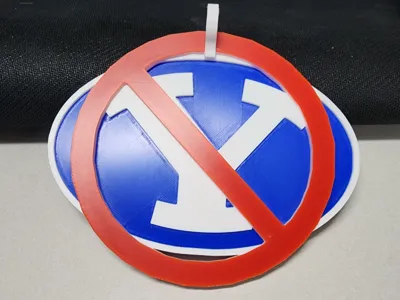 No BYU Y chain Logo