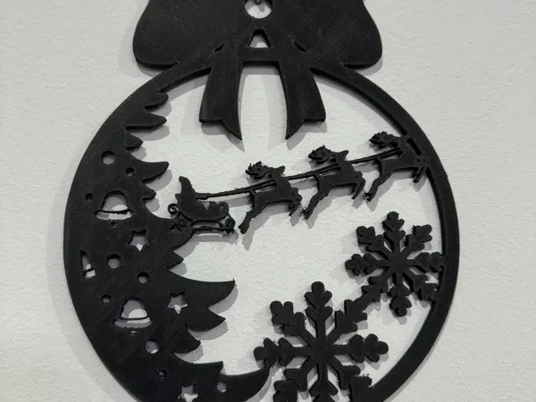 Boule de Noël décorative