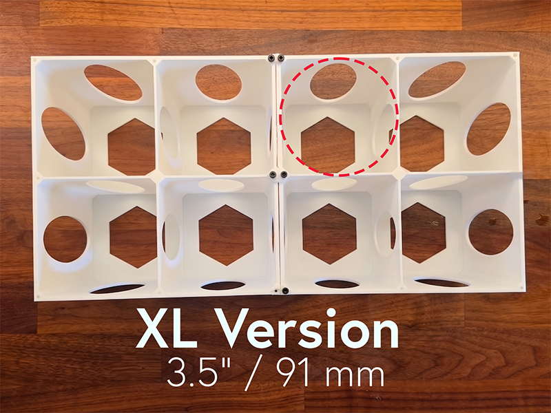 Miniatura 2 do modelo 3D Bottle organizer - stackable