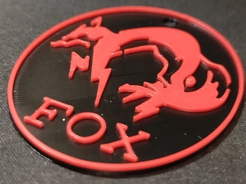 FOX Keychain (Metal Gear Solid)