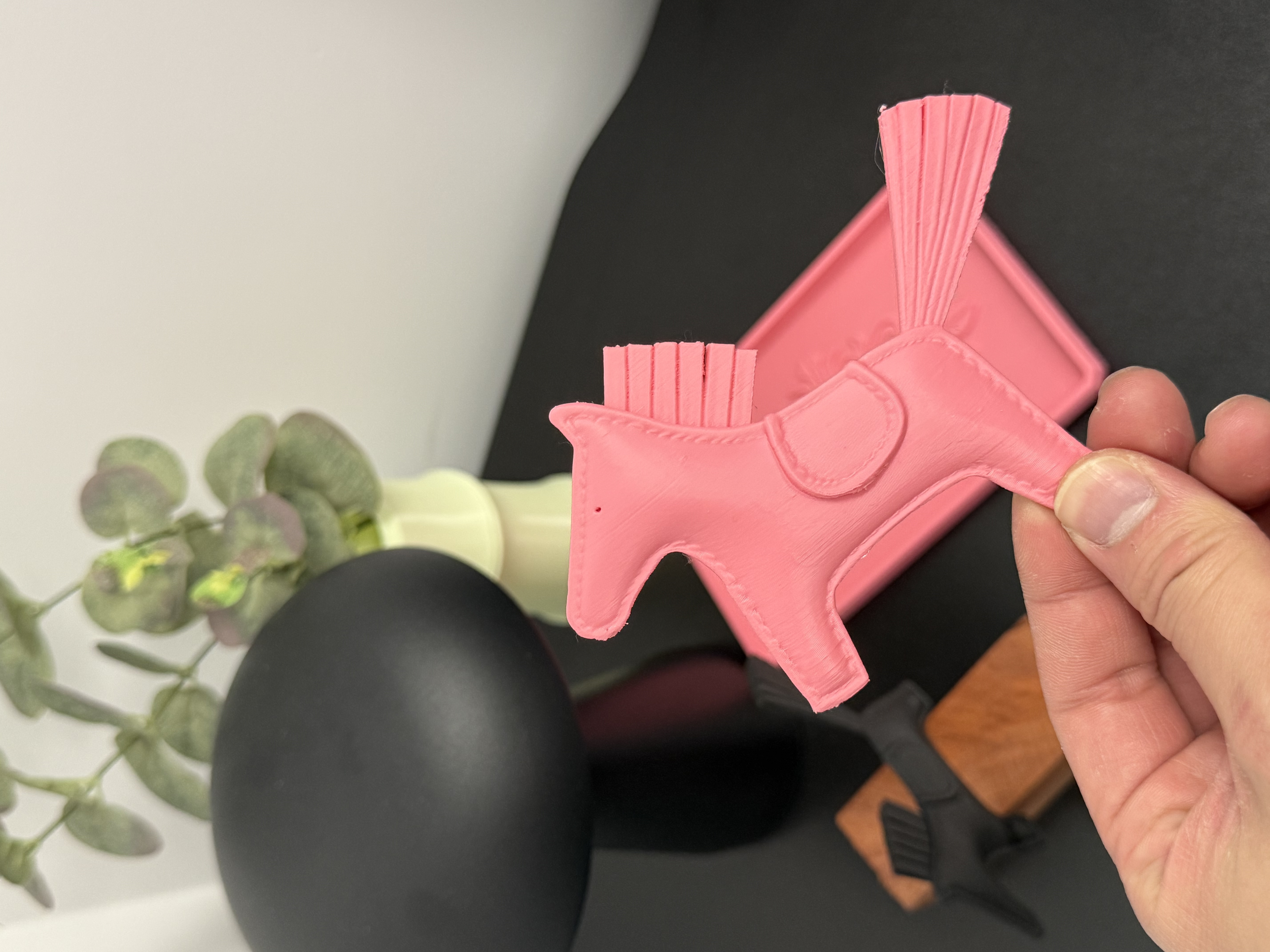 Miniatura 1 do modelo 3D 爱马仕小马（包挂，钥匙扣，挂饰）