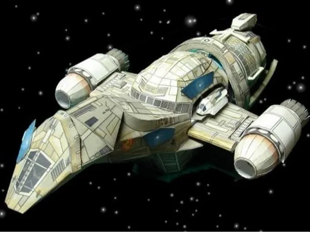 Firefly Spaceship from Cosmic Western The Serenity