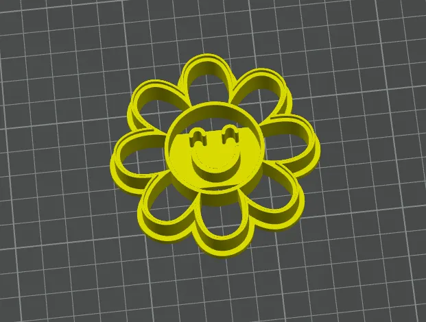 cookie cutter flower
