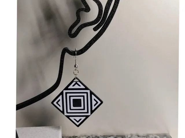 modern earrings no.1