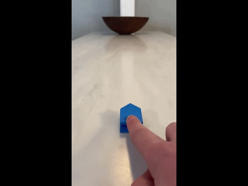 Simplistic Plastic Jumping Frog