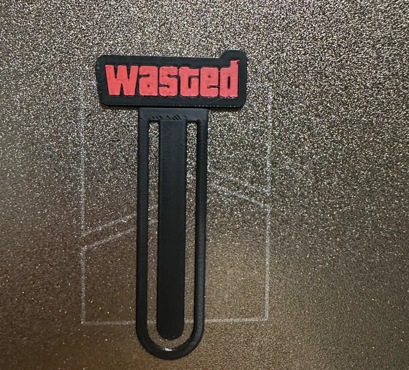 wasted GTA bookmark