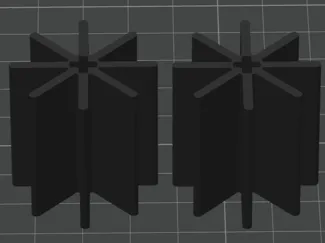 8 blade turbine for turbines