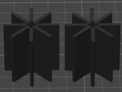 8 blade turbine for turbines