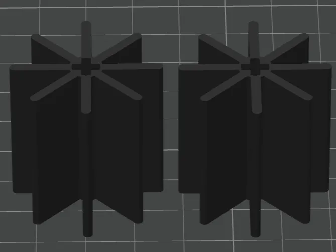 8 blade turbine for turbines