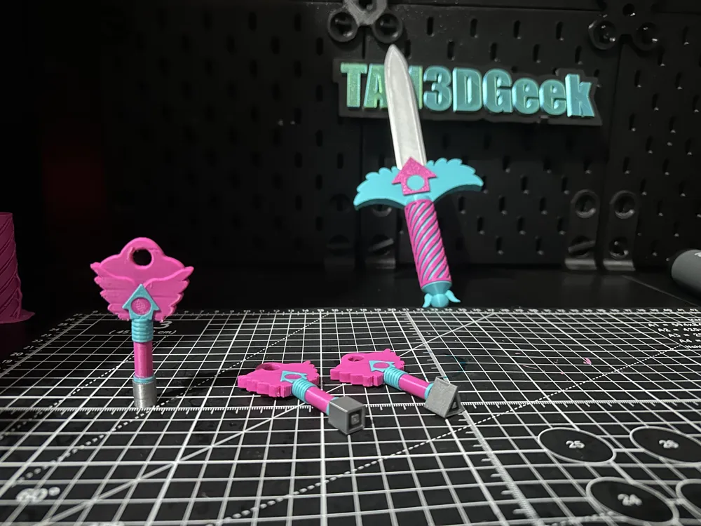 Squid Game Season 3 Hide and Seek Keys - Free 3D Print Model