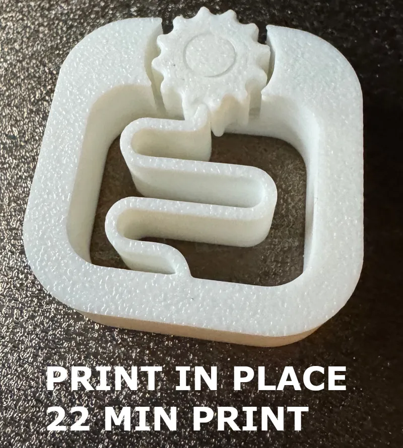 Print In Place Fidget Rotating Dial