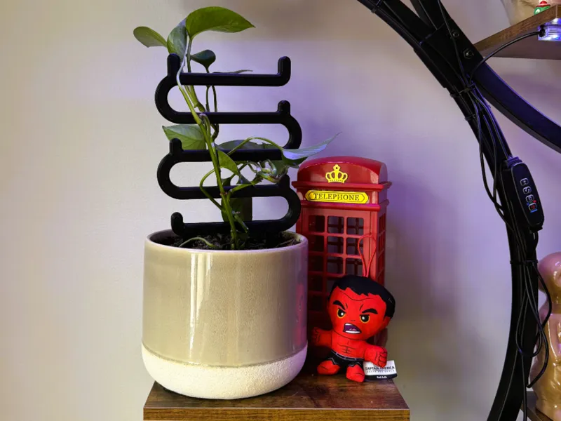 Simple Plant Support Frame | Potted Vine Trellis