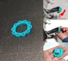 0.24mm layer height, 4 walls, 100% infill, PETG