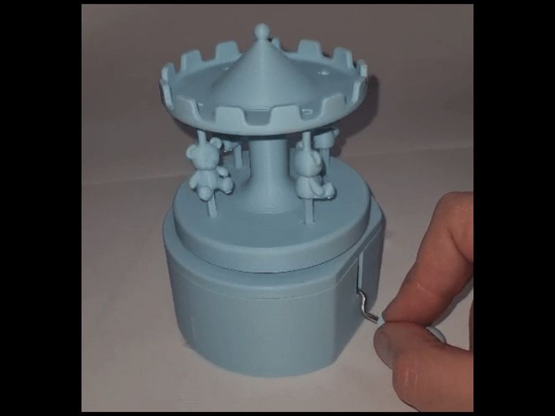 Carousel Music Box