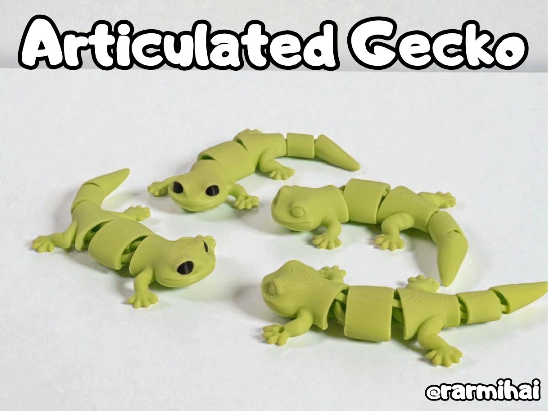 Mini Gecko - Articulated animal