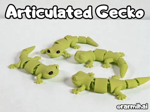 Mini Gecko - Articulated animal