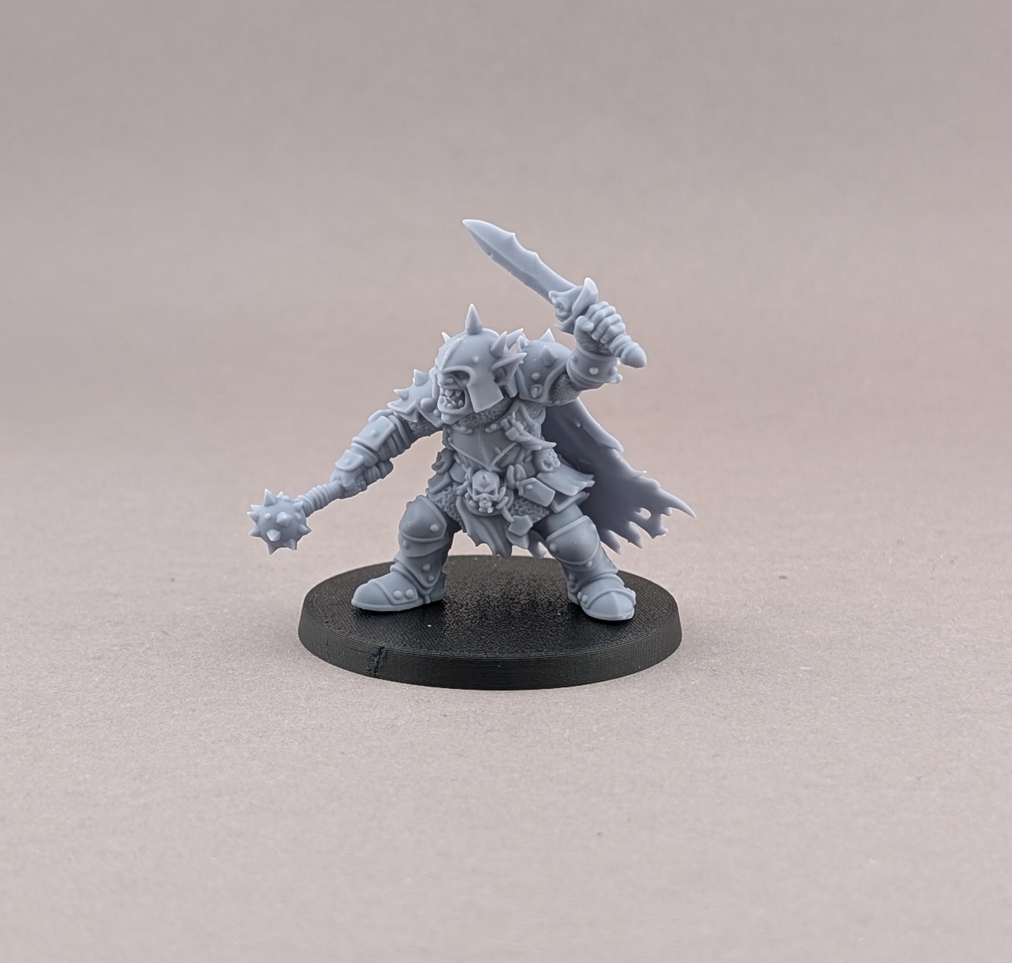 Miniatura 2 do modelo 3D Goblin Warlord