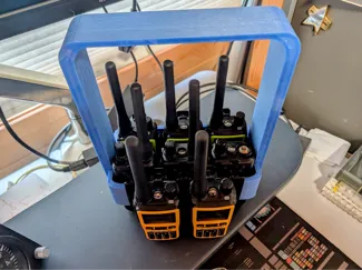 UV5R Mini Multi Radio Holder (6, 8, 10 radios) 