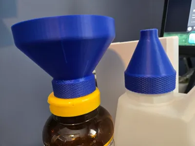 Funnel and Spout for Voisen 2LB Silica
