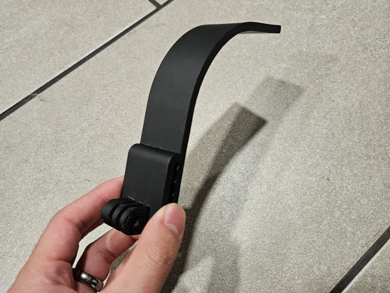 Gopro Compatible Reverse Hat Mount