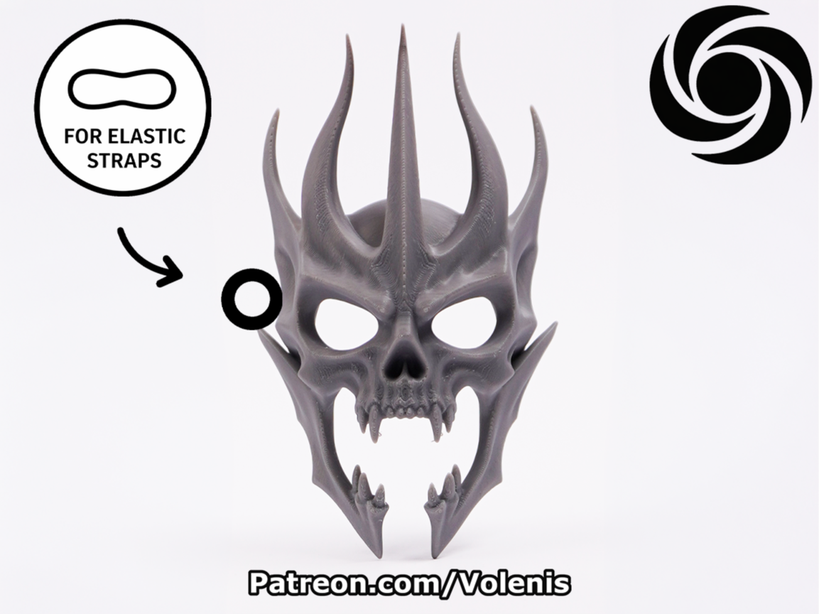 Skeleton Lord Mask Wearable Cosplay
