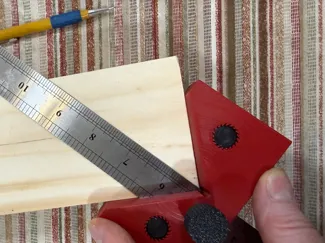 4-in-1 Marking Gauge, Square, Stop & Center Finder