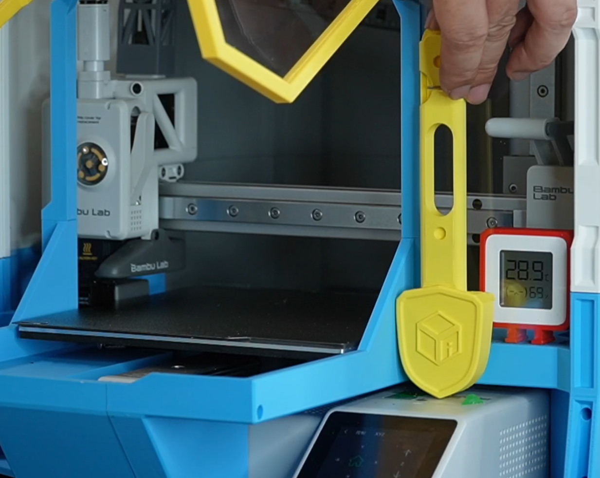 Miniatura 2 do modelo 3D YiBOX-A1mini超级紧凑式封箱