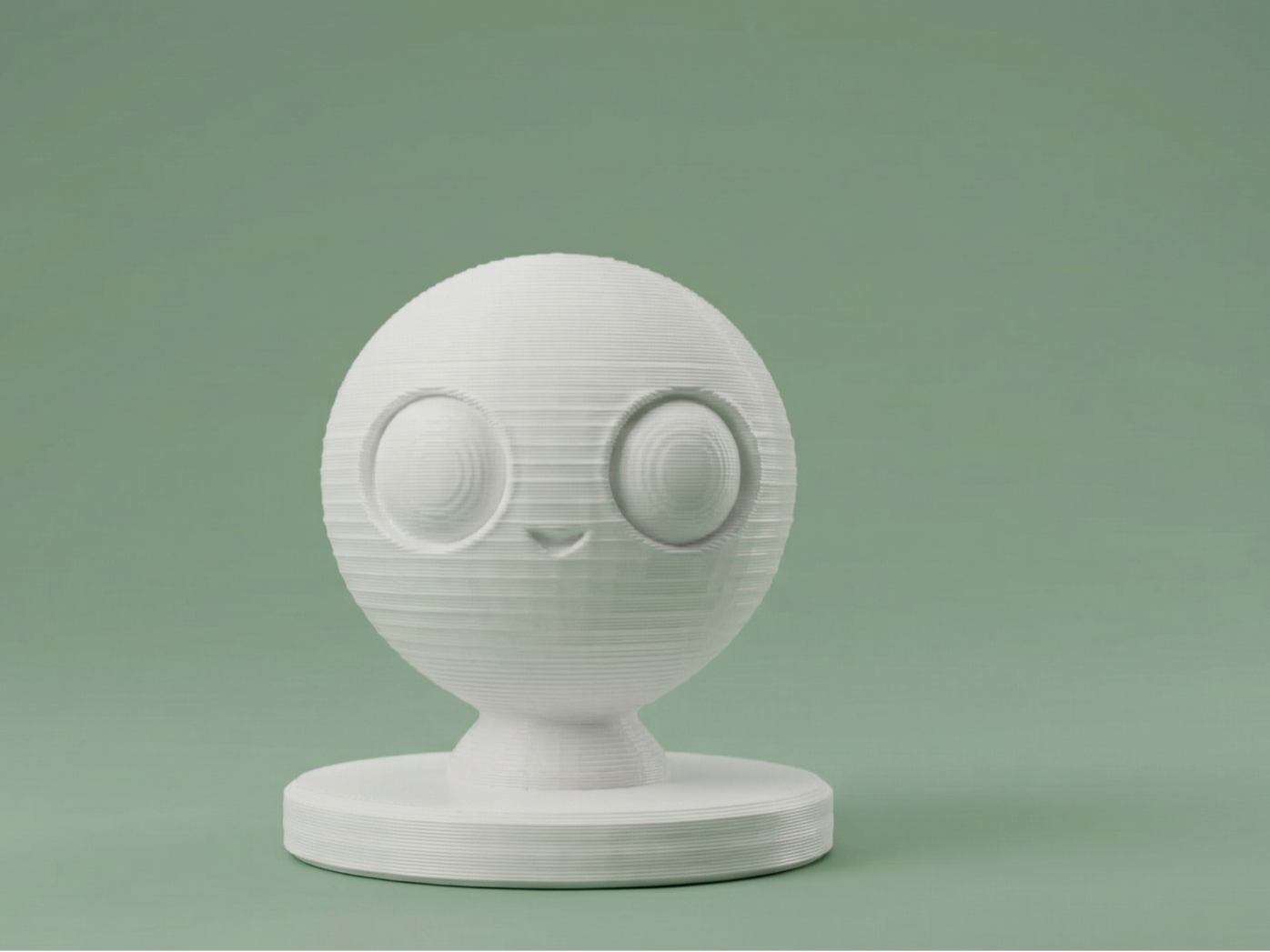 Big Eyes Alien Head 