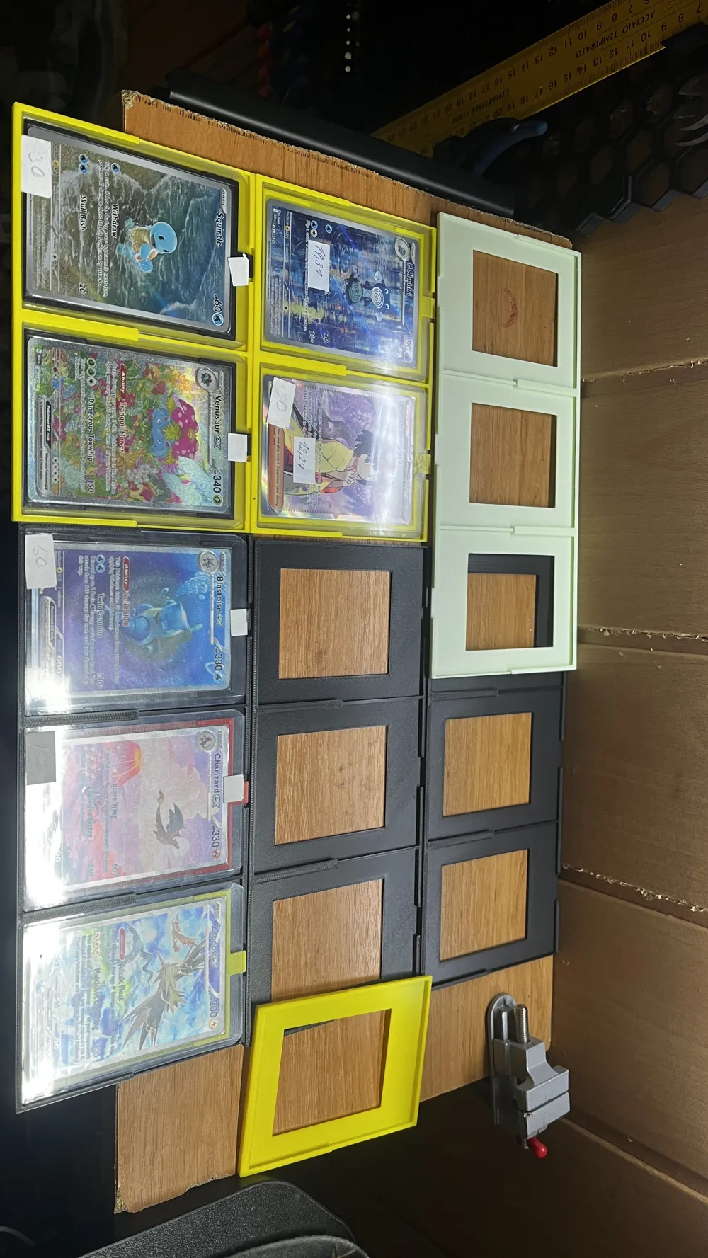 TopLoader Display Frame (1–6 Slot) Wall Mount - Free 3D Print Model ...