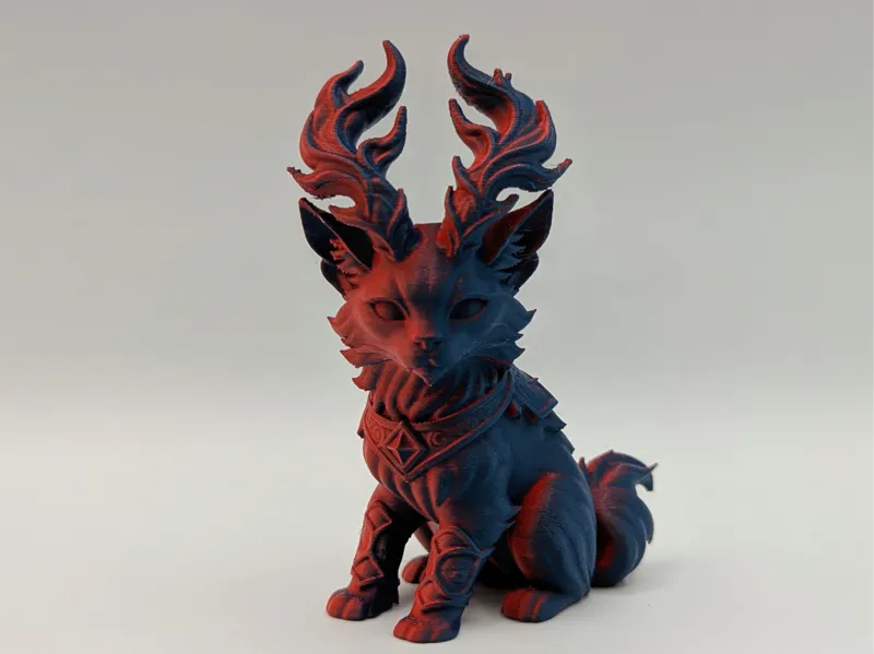 Horned battle cat