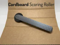 Cardboard Scoring Roller