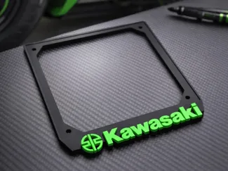 Kawasaki Style - EU Motorcycle License Plate Frame
