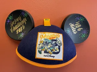 Mickey Ear Holder Wall mount cap/hat 