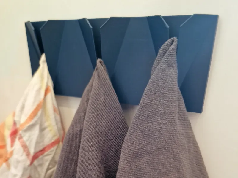 Magic Dish Towel Hook-Invisible Screws! no support