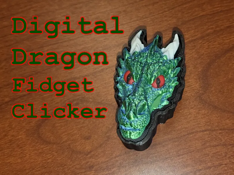 Digital Dragon Fidget Clicker