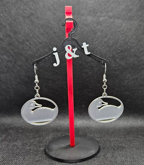 DOONEY DUCK FASHION EARRINGS