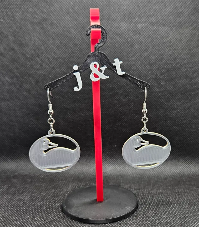 DOONEY DUCK FASHION EARRINGS
