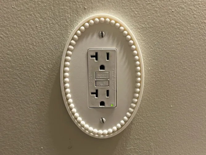 Beaded Outlet Cover (GFI)