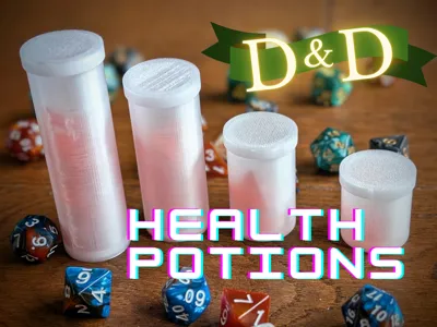 D&D Health Potions