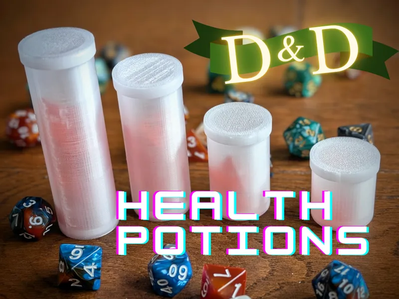 D&D Health Potions