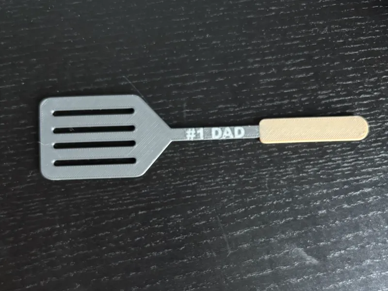 Father's Day Bookmark Spatula, #1 DAD