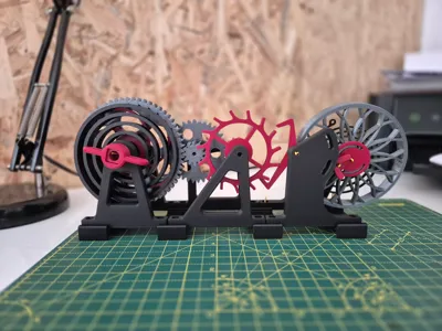 Watch Escapement Desk Toy