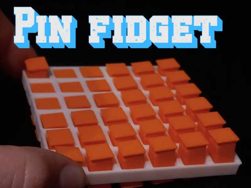Pin fidget toy