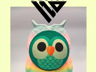 Standing Owl – Smart & Stylish Echo Dot Holder