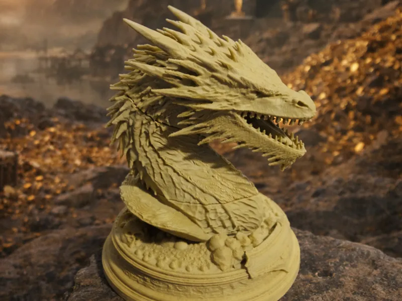 Smaug / Dragon Bust