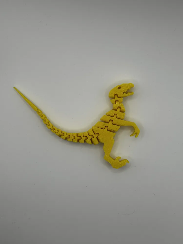 Flexi Raptor - Free 3D Print Model - MakerWorld