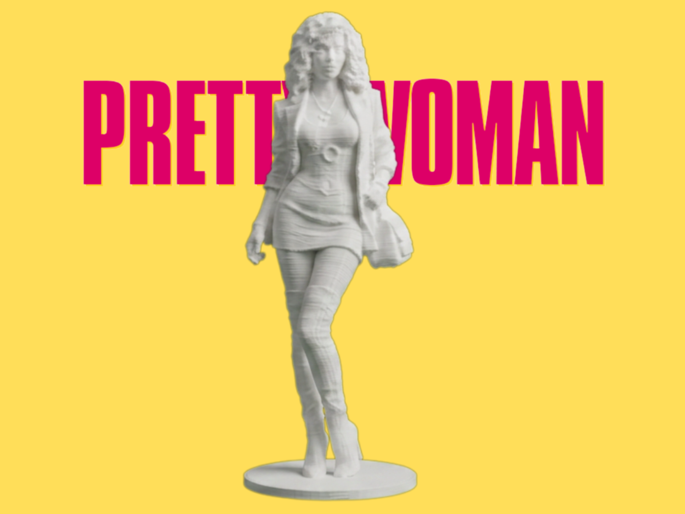 Pretty Woman Movie Inspired Figurine