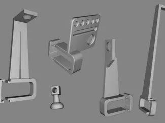 A1 PTFE Tube Holder