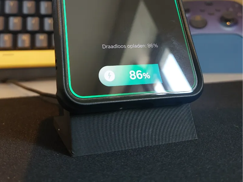 Wireless charger stand (editable)