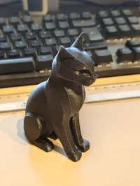 Figurine chat noir — photo 2
